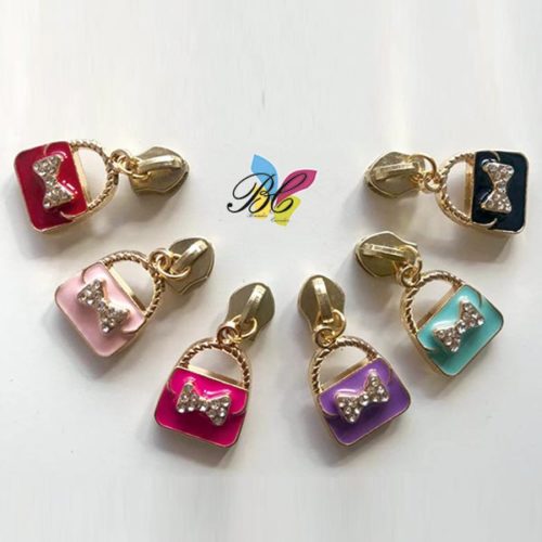 Cursor para fecho zipper no formto de malas