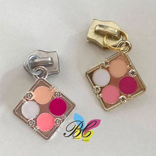 Cursor para fecho zipper no formato Maquilhagem
