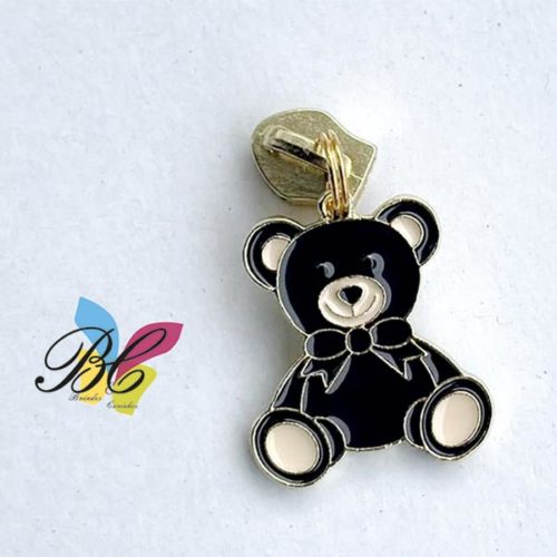 Cursor para fecho zipper no formato de urso (grande)