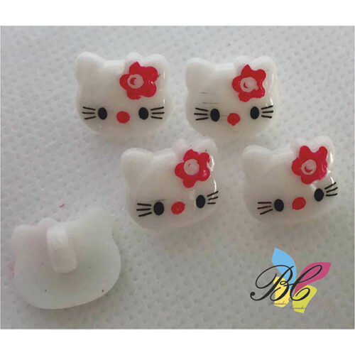 Botões pé Hello Kitty